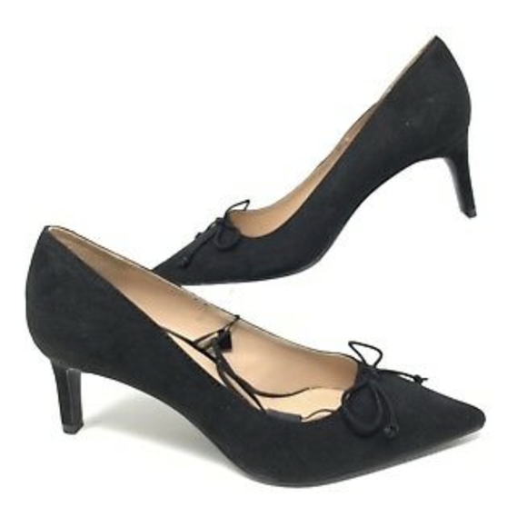 Zara Trafaluc Suede Heels - Picture 1 of 5